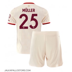 Bayern Munich Thomas Muller #25 Kolmaspaita Lapsille 2024-25 Lyhythihainen (+ shortsit)